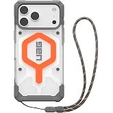UAG for iPhone 18 Pro Max Case/17 Pro Max Case + Lanyard Bundle, Orange | MagSafe Compatible, Glow-in-the-Dark Illuminate Magnet, Wrist Strap Lanyard w/ Adjustable Clasp, Shock Absorption