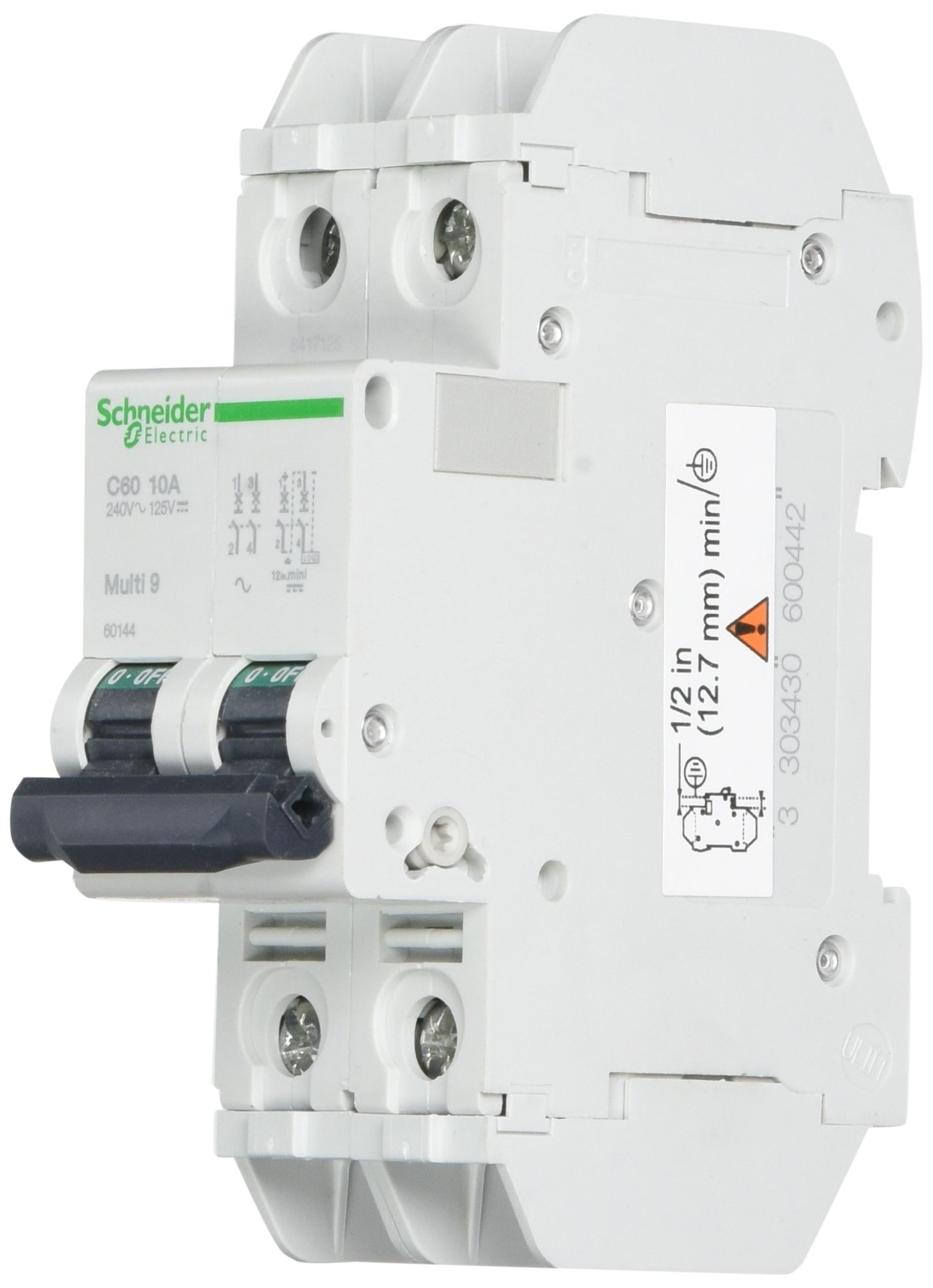 Schneider Electric 60144 magneto-thermic Switch C60 240 V 10 A