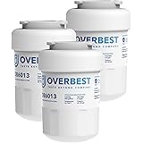 Overbest MWF Water Filter, Replacement For GE Smart Water MWF, MWFINT, MWFP, MWFA, GWF, HDX FMG-1, GSE25GSHECSS, WFC1201, RWF