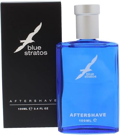 Blue Stratos Aftershave 100ml Six Pack - Classic Mens Fragrance
