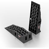 TOWKING 16000lb Heavy Duty Car Ramps, Non-slip 7"H for Underbody Oil Change | Heavy Duty Auto Maintenance Lifts for Trucks &amp; SUVs, High-Lift Ramps, Support for Jack Stands, 1 Pair