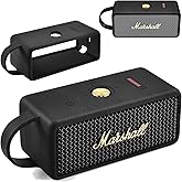 Ferbao Silicone Case for Marshall Emberton III,Protective Case Cover for Marshall Emberton 3 Bluetooth Portable Speaker(Black)