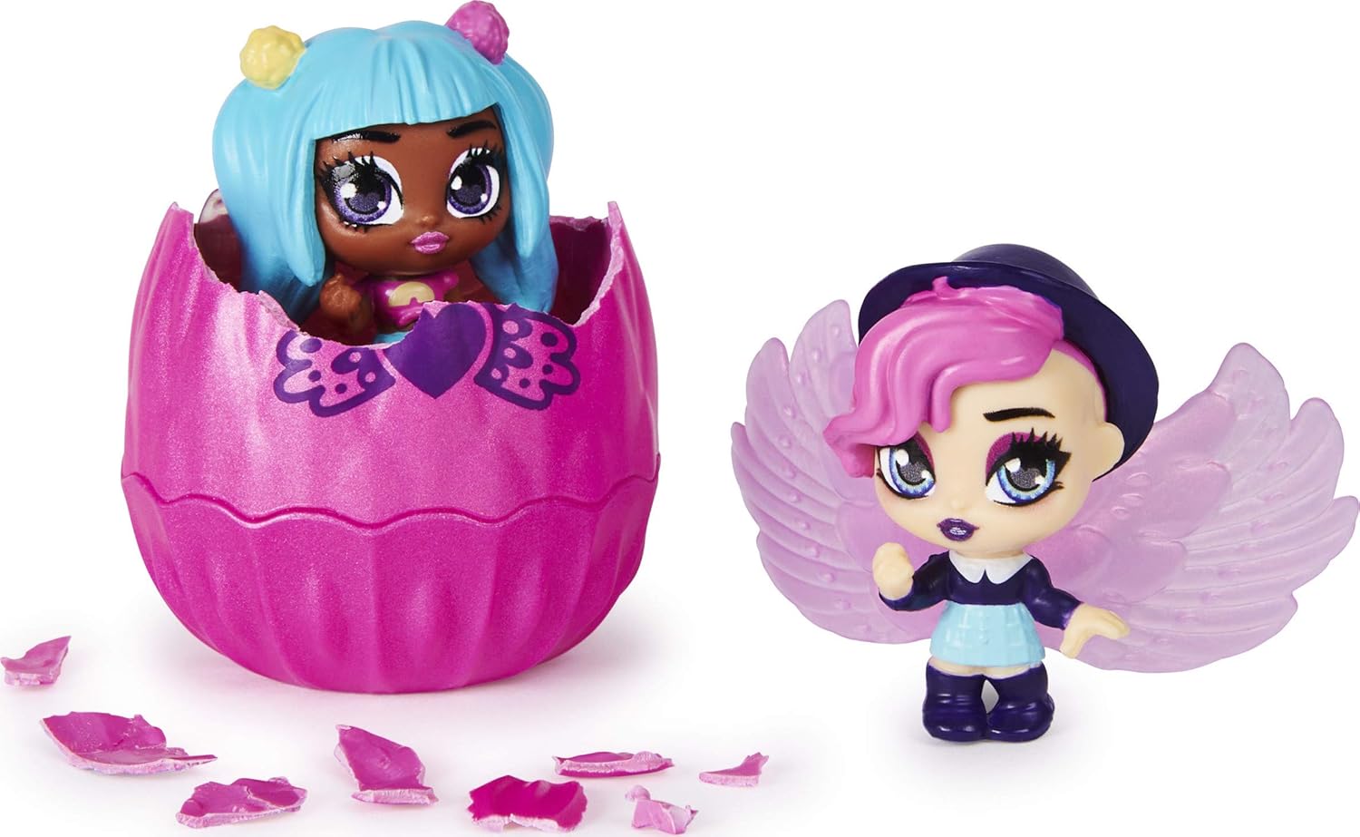HATCHIMALS Mini Pixies 2-Pack, 38-centimetre Collectible Dolls with Mix and Match Wings (Styles May Vary) - Image 3