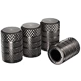 CKAuto Tire Valve Stem Caps, Grey, 4