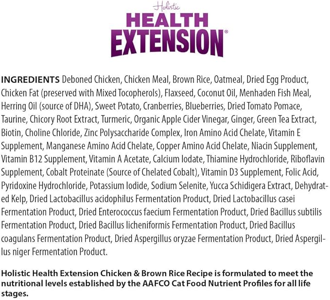 health extension cat food