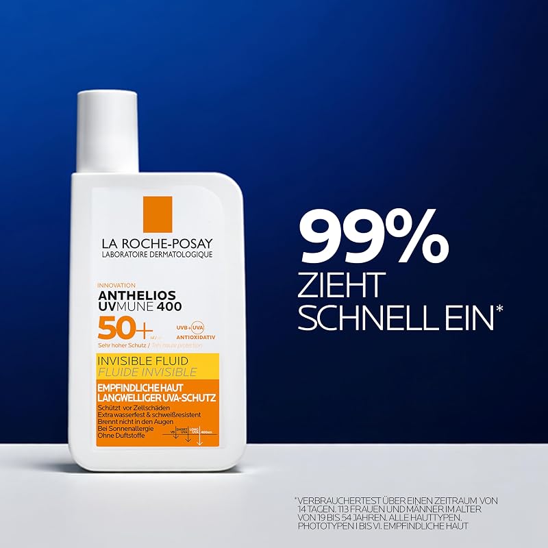 Anthelios Invisible Fluid Sonnencreme Gesicht, LSF 50+ 50 ml