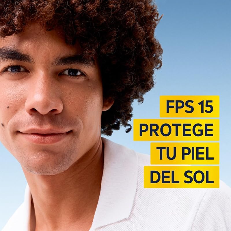 Sensitive Hidratante Protector FP15 (1 x 75 ml), 0% alcohol antirritación crema facial hidratante para hombres con piel sensible, con protector solar FP15