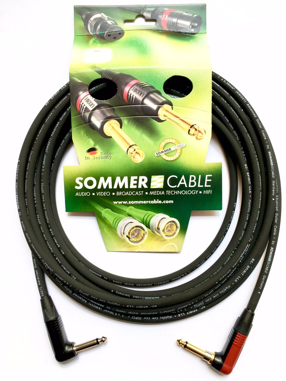 'Summer Spirit SC LLX "Low Loss Cable Instrument Cable Jack NP2RX/Jack NP2RX AU-SILENT 3m