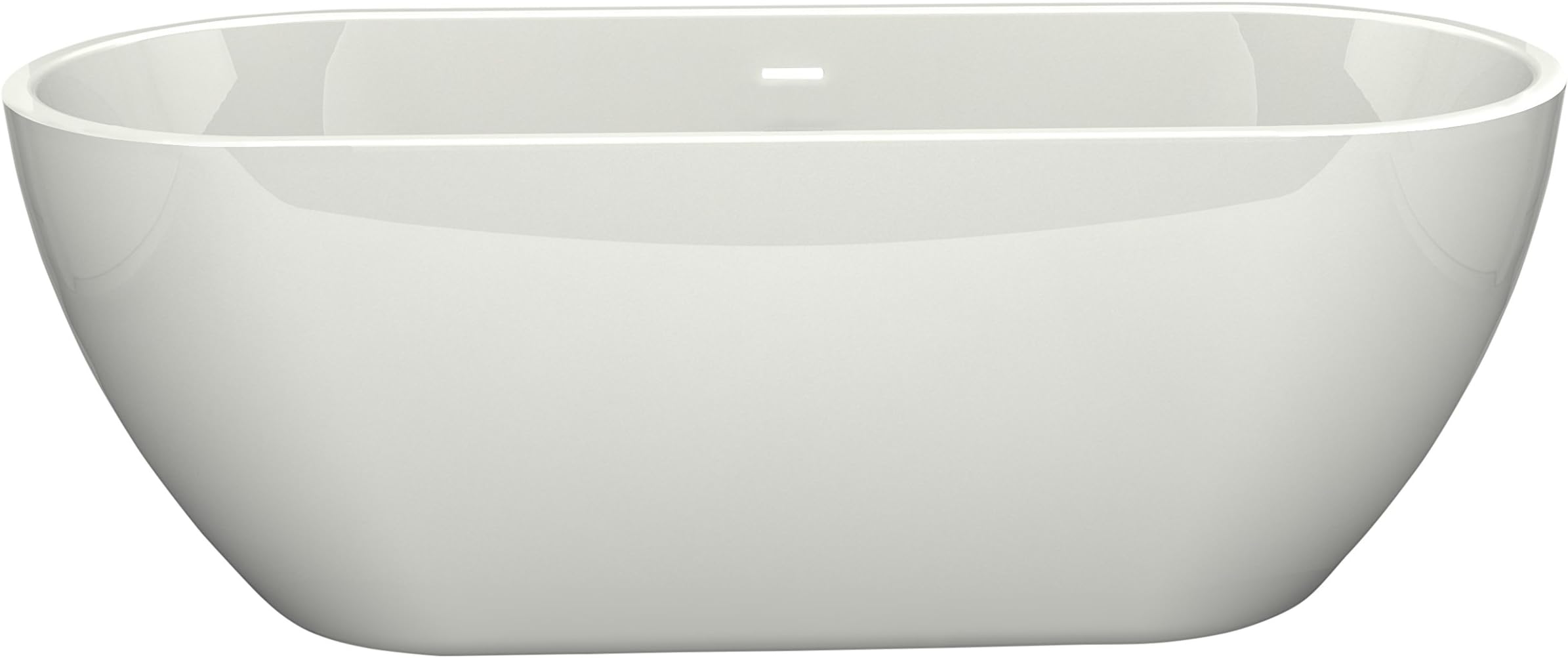 CHARLOTTE EDWARDS Belgravia Bath Tub, Acrylic, White, 1500 x 730 x 590 cm