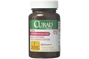 MEDLINE CURAD Sterile Iodoform Packing Strips.