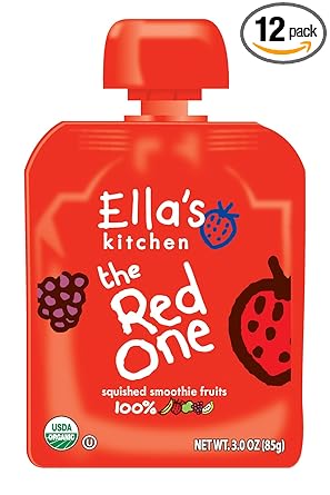 Ella S Kitchen Organic 6 Months Baby Food Smoothie Fruit Puree