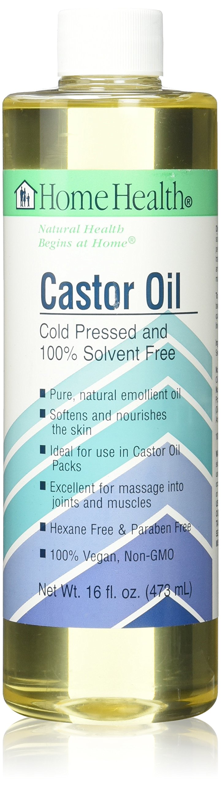 Home Health Castor Oil, 16 Ounce