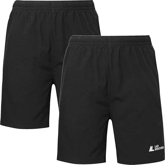 Amazon ラドウェザー ハーフパンツ ２枚セット メンズ レディース 吸水速乾 ショートパンツ スポーツウェア トレーニングウェア 半ズボン 短パン ショートパンツ 通販