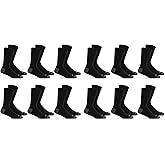 Fruit of the Loom Men
s Dual Defense Crew Socks (12-Pack)