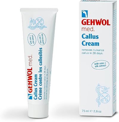 Gehwol Med Callus Foot Cream 75ml Urea Silk Extract Soften Rough Skin