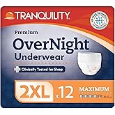 Tranquility Premium Overnight Disposable Underwear XX-L