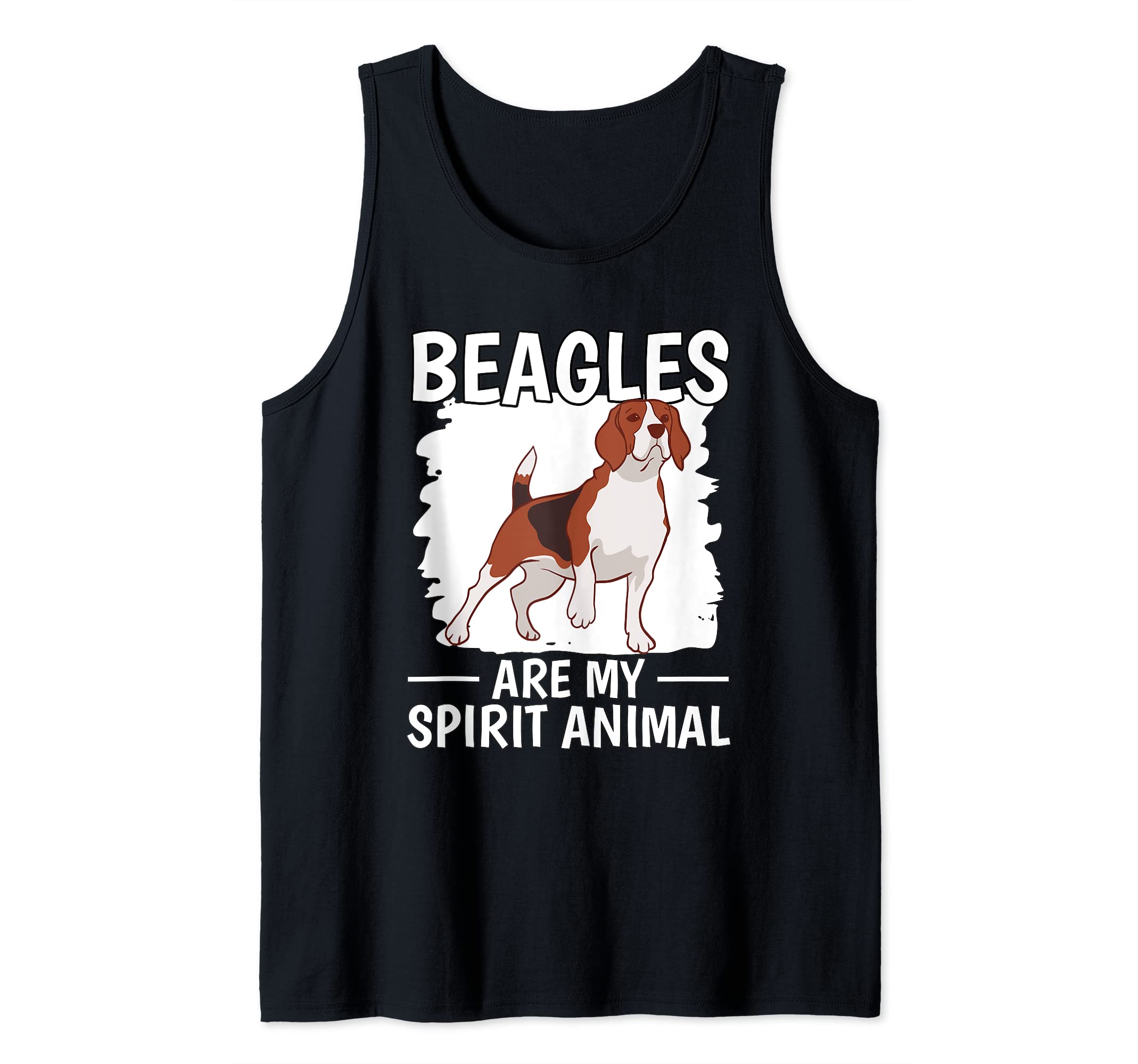 Beagle Quote Beagles Are My Spirit Animal Beagle Tank Top