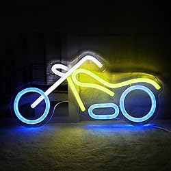 Motorcycle Neon Sign Motocross Neon Lights Garage