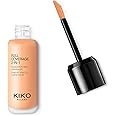 KIKO Milano Full Coverage 2-In-1 Foundation & Concealer 08 - Wb 40, 2 In 1 Foundation And Concealer, Superior Coverage