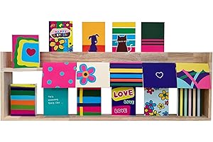 Assorted Note Card Set with Envelopes | 16 Cards, 16 Designs | Blank Cards | Note Cards | Puzzlelogue