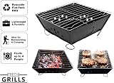 Fresh Grills Portable BBQ - Folding Charcoal Barbecue for Camping view 2