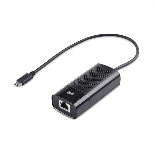 Cable Matters USB C to 2.5 Gigabit Adapter Supporting 10/100