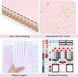 Thboxes To Do List Notebook A5 Weekly Planner Undated Pink 52 Pages view 4