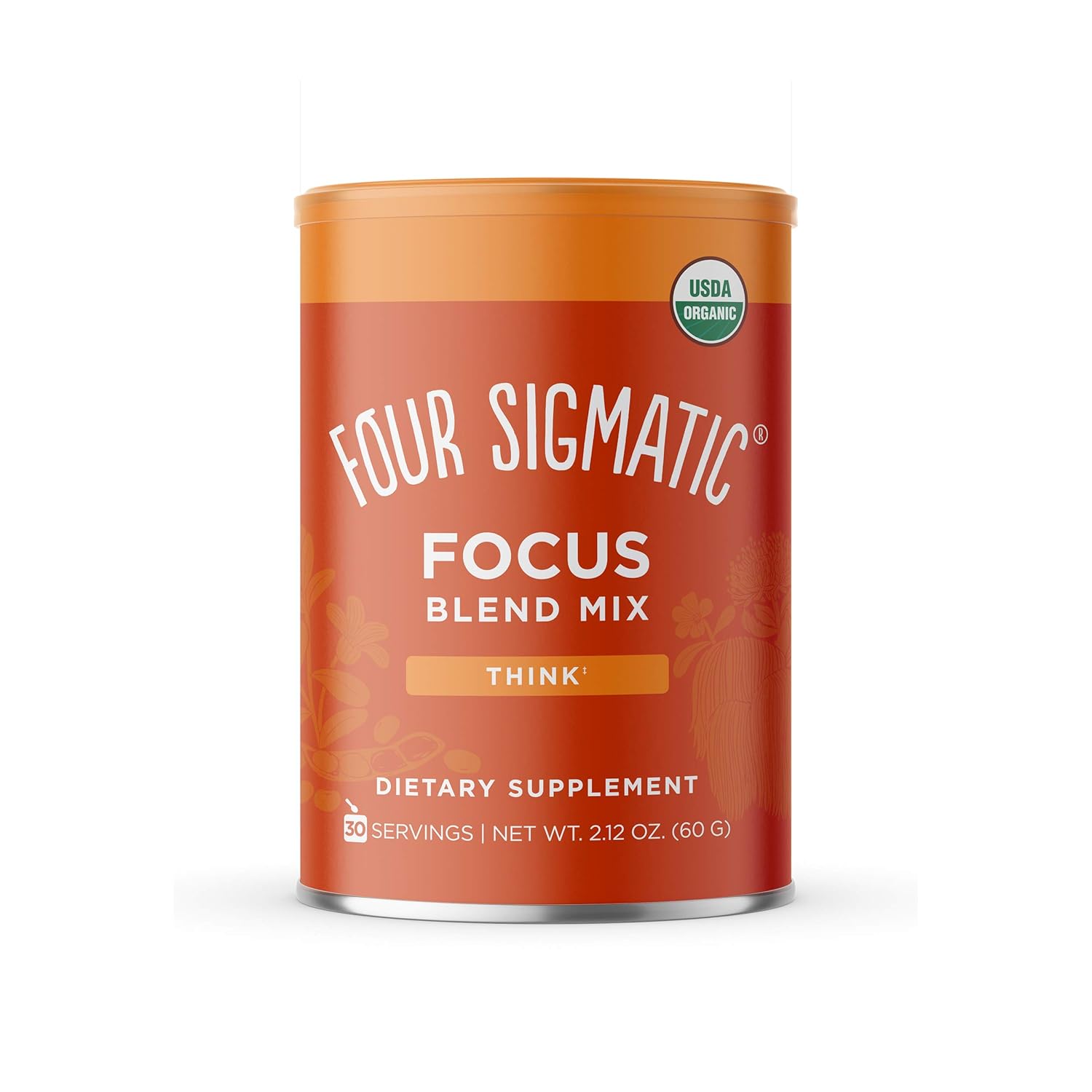 Four Sigmatic Focus Blend, 8 Superfoods Adaptogen Blend Mix