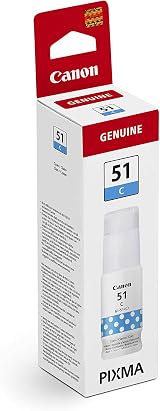 Canon GI-51 Cyan Ink Bottle 70 ml 4546C001 for Pixma G1520 G2520 G2560 G3520 view 2