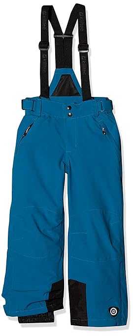 Killtec Jungen Gauror Jr Skihose mit abzippbarem Latz, Schneefang und Kantenschutz