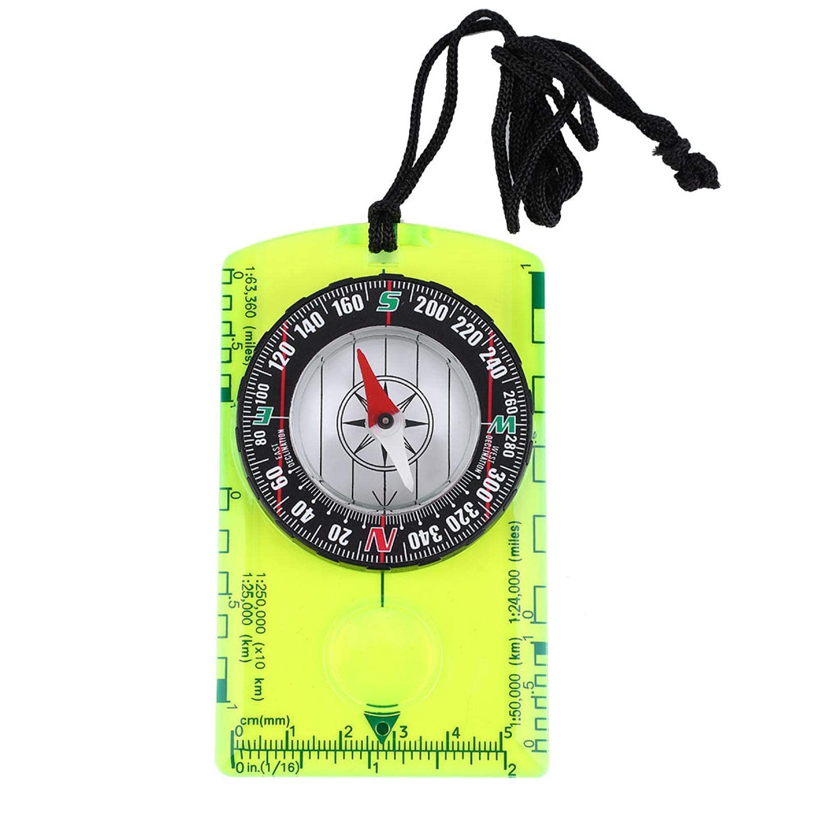 Mini Navigation Compass brujula Portable Professional Compass brujula profesional for Outdoor Survival, Mountaineering, Hiking and Camping (DC361) Compasses