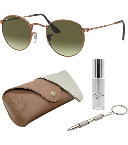 Amazon.com: Ray-Ban RB3647N ROUND DOUBLE BRIDGE Sunglasses with