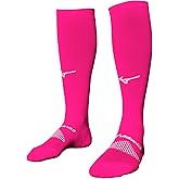 Mizuno Performance OTC Socks | Padded Athletic Socks | Shocking Pink | Unisex X-Large