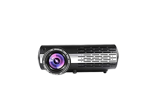 Boss S14A Android WiFi 6000 Lumens Full HD Multimedia Portable Projector Support WiFi/Mobile/USB/HDMI/AV (White)