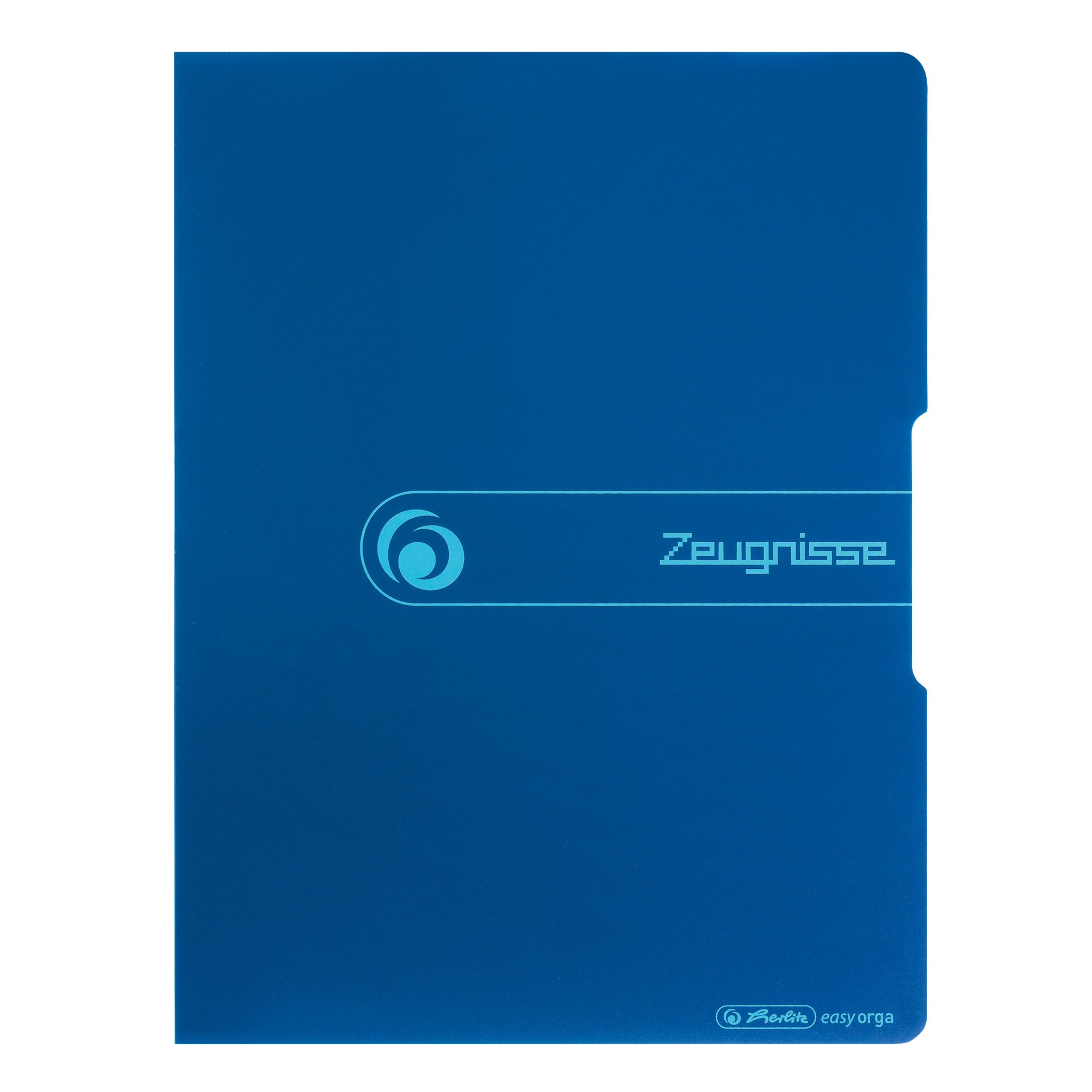 Herlitz 11208360 Display Folder A4 Polypropylene 20 Sheets Blue