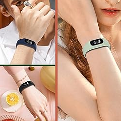 Gheper 3PCS Soft Silicone Bands Compatible with