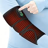 Cordless Heating Pad for Arm, Elbow, Wrist, Leg, Stomach, FSA Eligible HSA Approved Extra Long Portable Heated Brace Wrap with 3 Time Settings, 3 Heating Levels, Large Heating Area