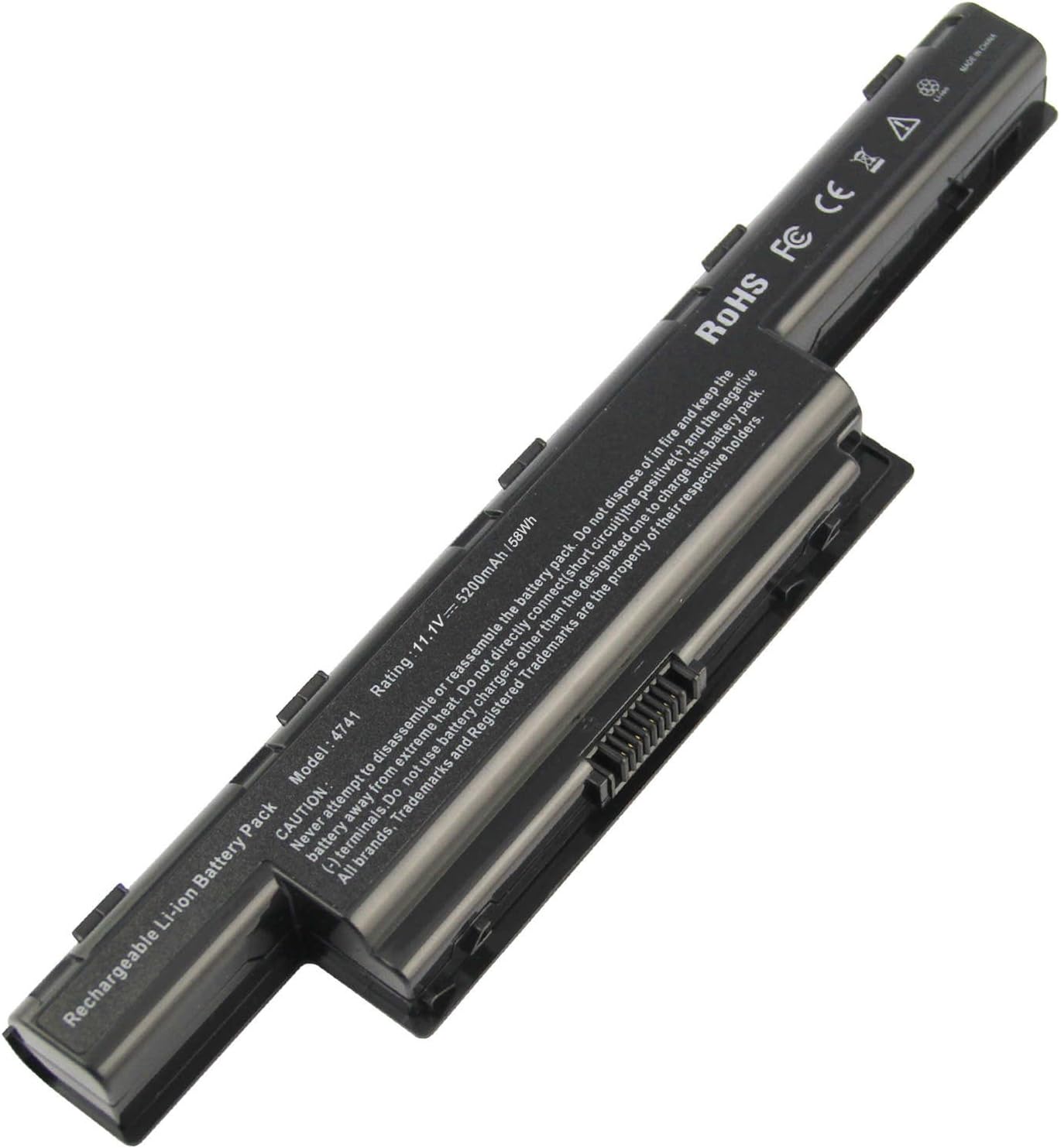 Replacement Battery for Acer Aspire 5253 Series Laptop-Fit P/N: for Acer AS10D31 AS10D71 Batteries
