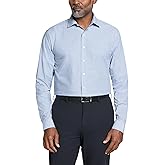 Kenneth Cole Mens Dress Shirt Slim Fit Checks and Stripes (Patterned)