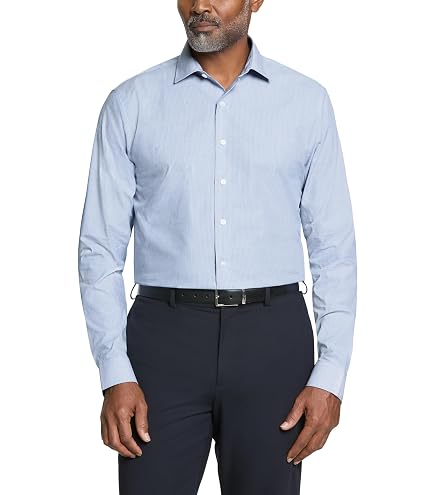 men's slim wrinkle-resistant dress shirt product info and reviews Calvin Klein Fit Performance Wrinkle Free Blue Multi : Clothing, Shoes & Jewelry copymatt Monica Lewinsky Tells Semen Mens Dresses Rental Period:2 days