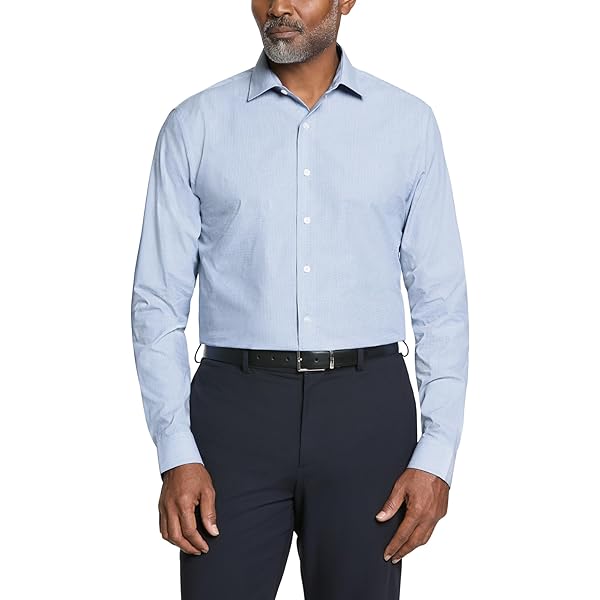 APT 9 Mens Slim-Fit Easy-Care Premier Flex Spread Collar Stretch Dress Shirt  at Amazon Men's Clothing store