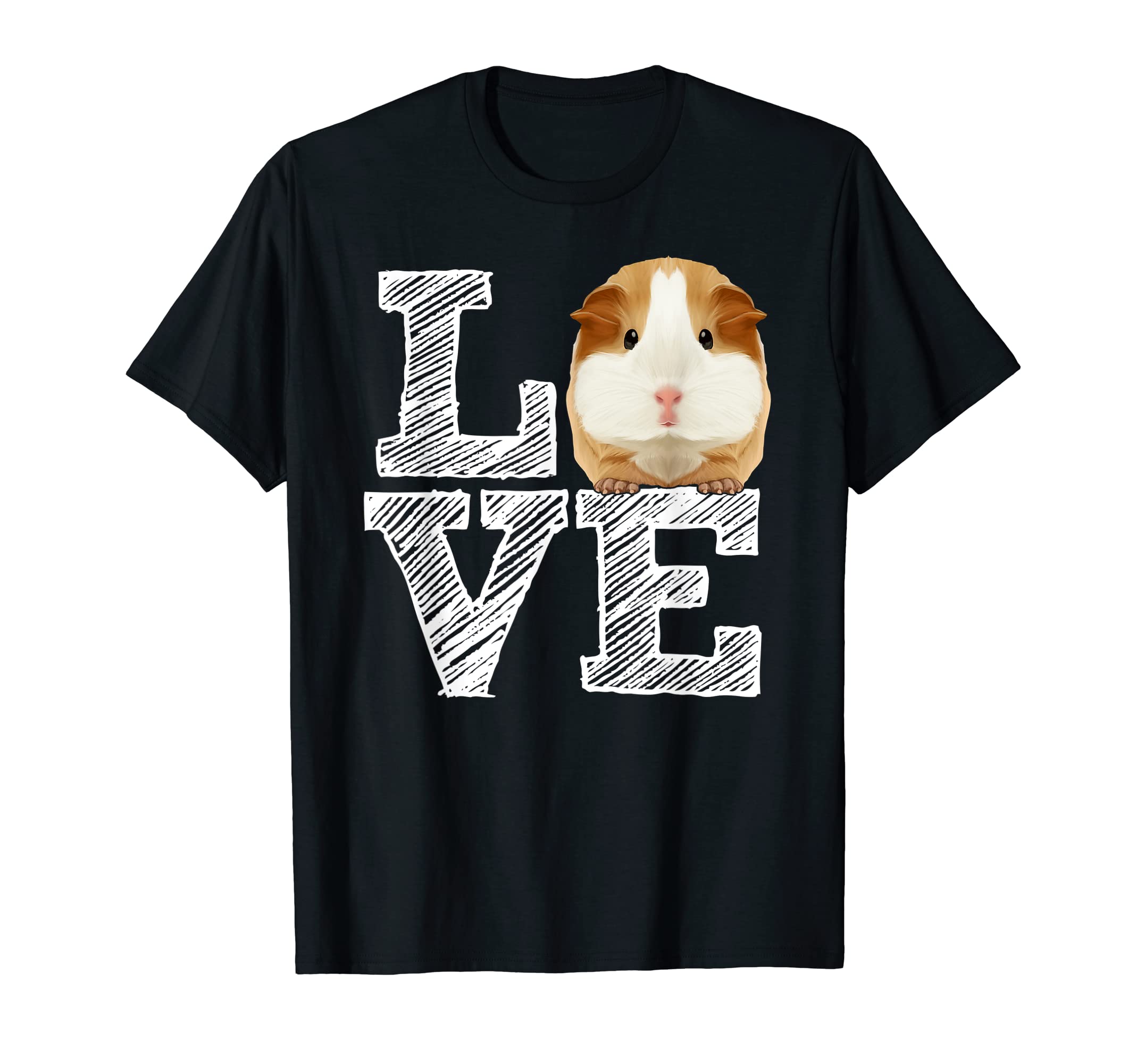 Guinea Pig Love Costume Clothing Cavy Accessories Guinea Pig T-Shirt