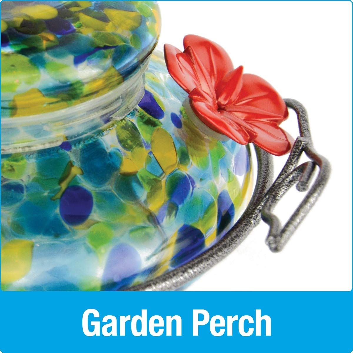 Nature's Way Bird Products GHF7 Illuminated Top Fill Hummingbird Feeder