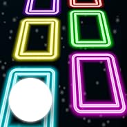 Neon Tiles Space Hop