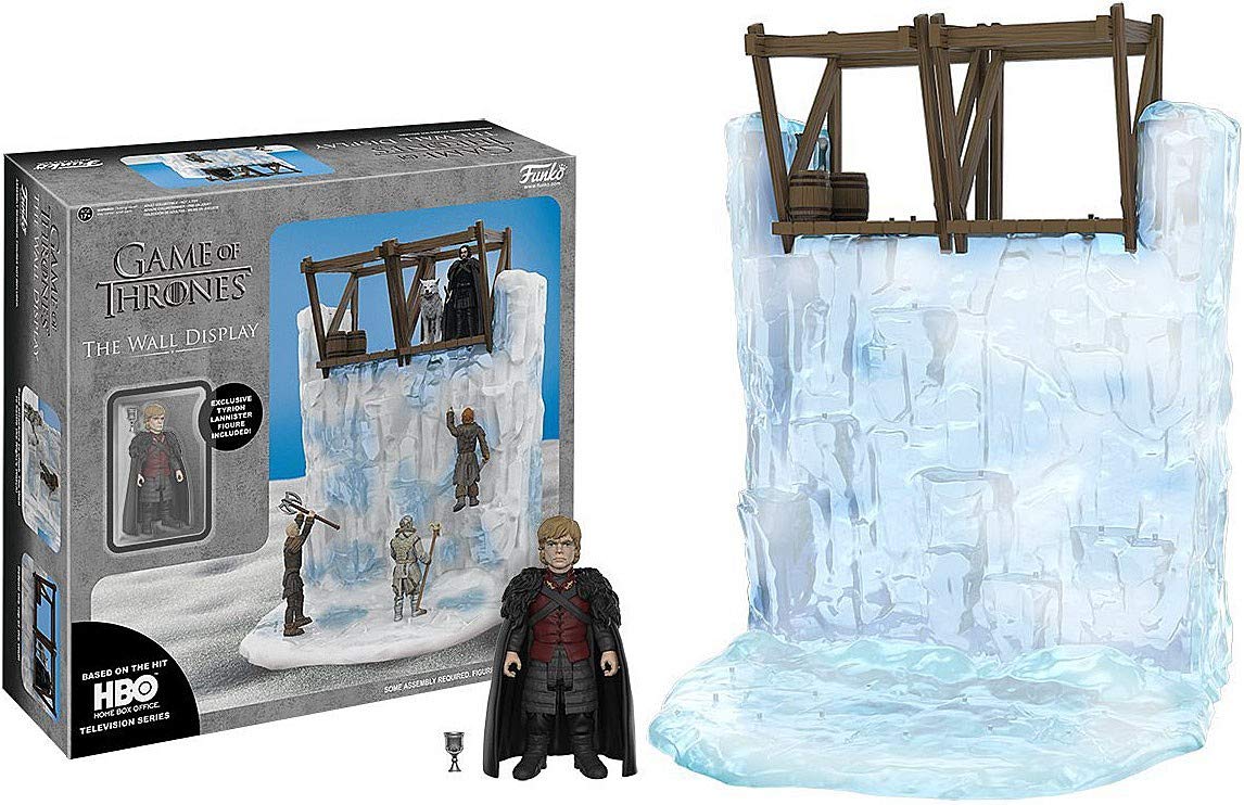 Funko Juego de Tronos The Wall Playset con figura de acción de Tyrion Lannister