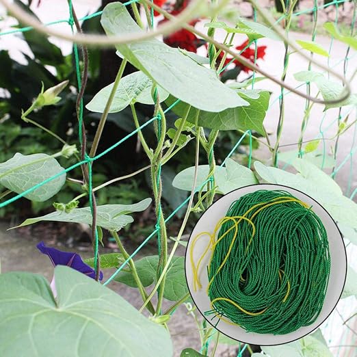 Malla de enrejado de nylon, duradera planta de enredadera de ...