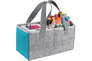 AZTOPA Travel Carrying Case Compatible with Toniebox Audio Player Starter Set,Educational Musical Toy Storage Bag Folding Hand Bag for Tonies Figurines