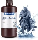 ANYCUBIC Water-Washable ABS-Like Resin 1kg Grey V2 High Toughness Impact