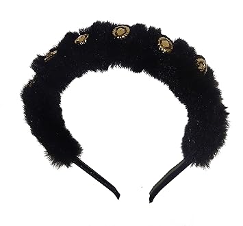 black hair band for baby girl