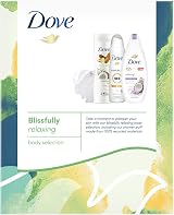 Dove Blissfully Relaxing Body Wash Gift Set For Her with Shower Puff view 3